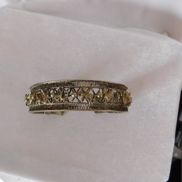 Ladies Brass Patina Bracelet - Picture 4 of 4